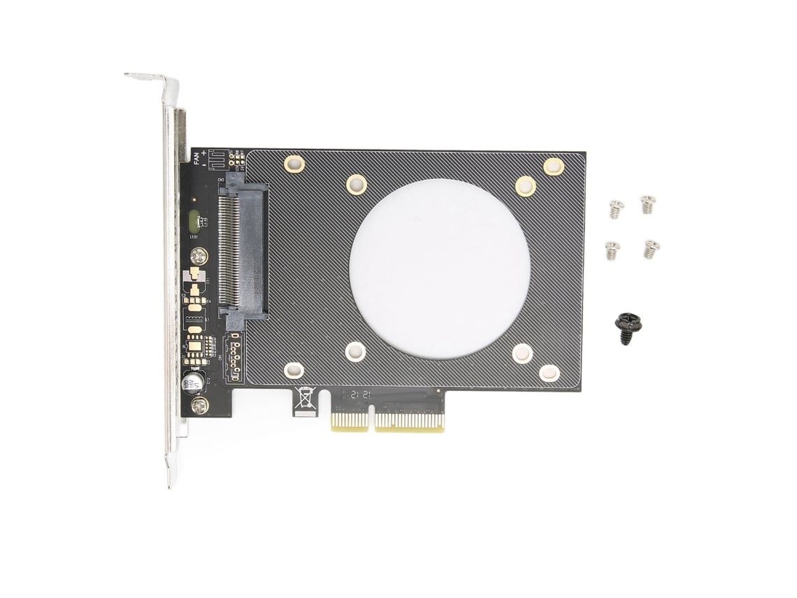 Cartão De Expansão Ssd Pcie X4 Para Nvme Com Design Oco Dissipação De Calor Compatível Com Windows Os X Linux