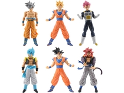 Set de Figuras OEM Dragon Ball: Super Saiyan (6 unidades - 18 cm)