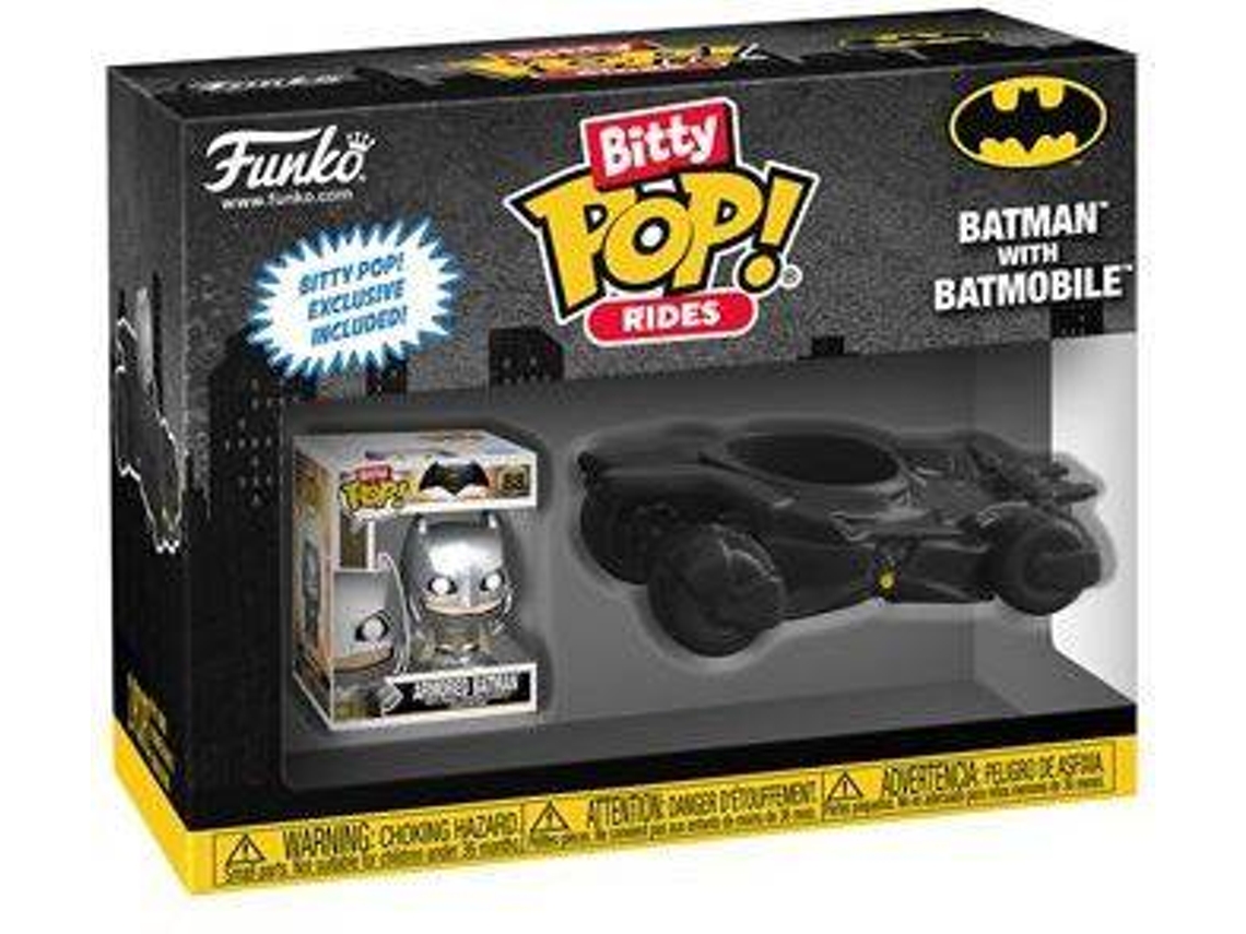Figura FUNKO Pop! Bitty Pop Ride: DC - Batman con Batmobile
