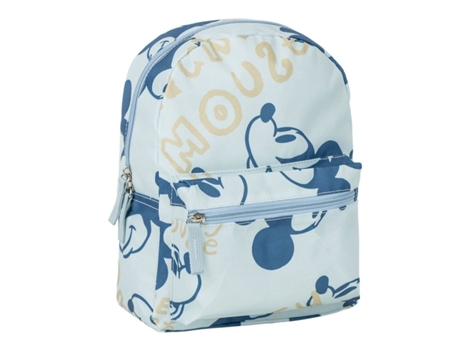 Mochila Escolar MICKEY MOUSE Azul 22 x 27 x 9 cm