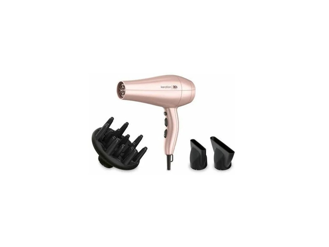 Secador de Pelo GAMA GH3319 Phon Asciugacapelli 2200 W 2 Velocidades Rosa
