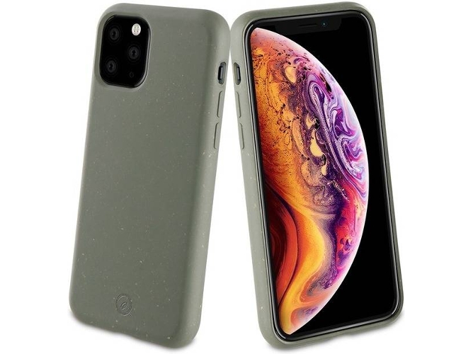 Funda iPhone 11 Pro Max MUVIT Bambootek Verde