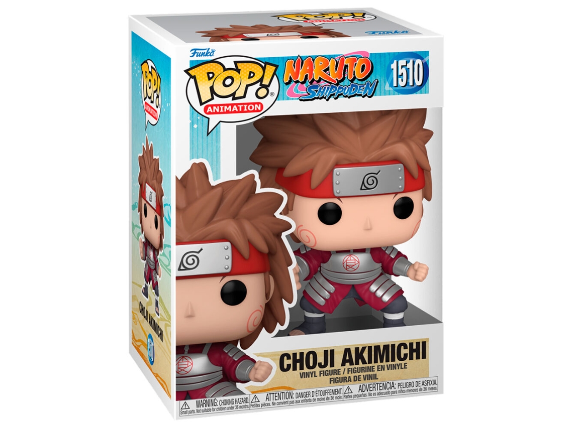 Figura Pop B.active de Choji Akimichi de Naruto Shippuden