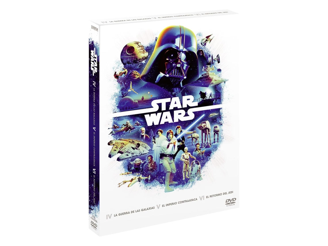 DVD Star Wars Trilogy Episodes 4 6 - Trilogía Star Wars Episodios 4 a 6