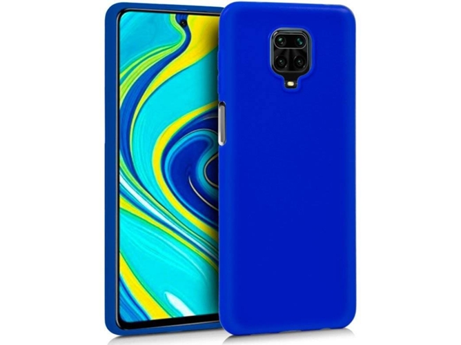 Carcasa Xiaomi Redmi Note 9S, Note 9 Pro COOL Silicona Azul