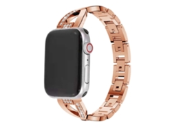 Correa para Apple Watch Series 8 45mm Rosa Dorado