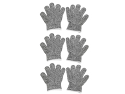 Guantes Resistentes A Cortes Para Niños, 3 Pares, Protección Hppe, Jardín, Trabajo, Seguridad