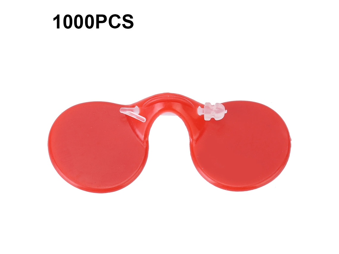 1000 Gafas Antipicaduras Para Pollos, Aves De Corral, Plástico, Equipo Para Granjas Avícolas