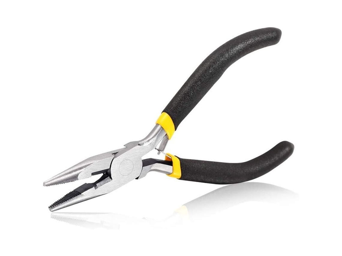 Pliers De Nariz Larga Cortador De Alambre Mini Herramientas De Joyería Acero Carbono Alta