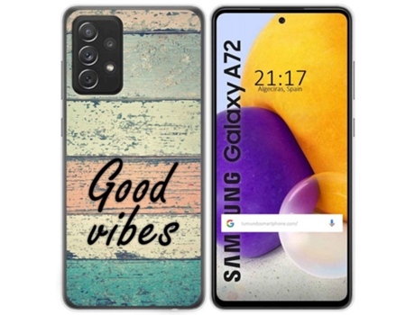 Carcasa Samsung Galaxy A72 TUMUNDOSMARTPHONE Dibujos Multicolor
