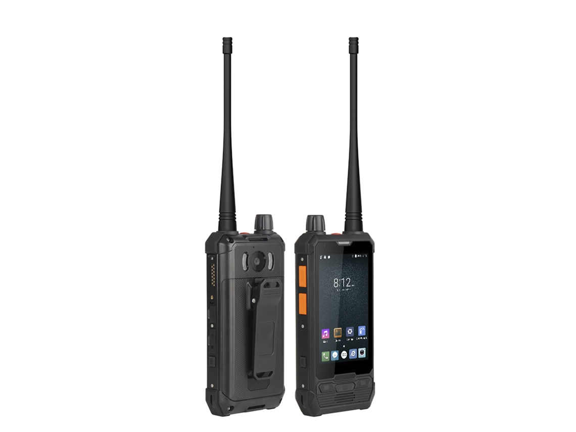 Smartphone/Radio Walkie Talkie Rugerized P2 Plus 4G, Android 8.0, 3 GB de RAM + 32 GB. Pantalla de 4 pulgadas. Cámara de 13 MP + 5 MP. GPS. IP67. UHF.
