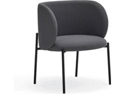 Sillón BAZAR MONDIALE Mogi (Gris - Metal y Tela - 60x65x74/44  cm)