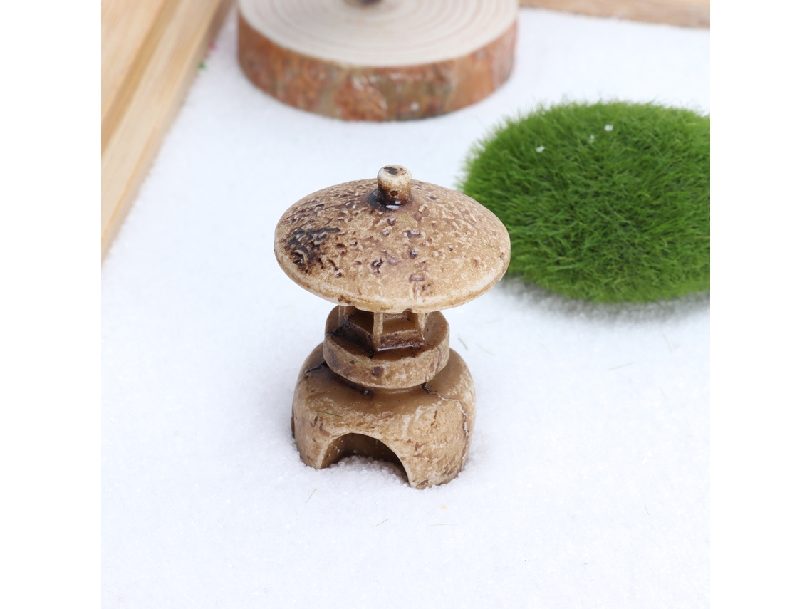 Mini Kit De Jardín De Arena Zen Japonés Para Meditación, Decoración De Mesa, Hogar Y Oficina.