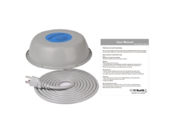 Descongelador De 500 W Para Estanques Y Bebederos De Pájaros Con Control Termostático Automático Para Jardín Y Patio.