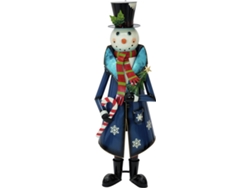 Decoracion De Navidad EUROPALMS Muñeco de Nieve (Azul - 150 cm)
