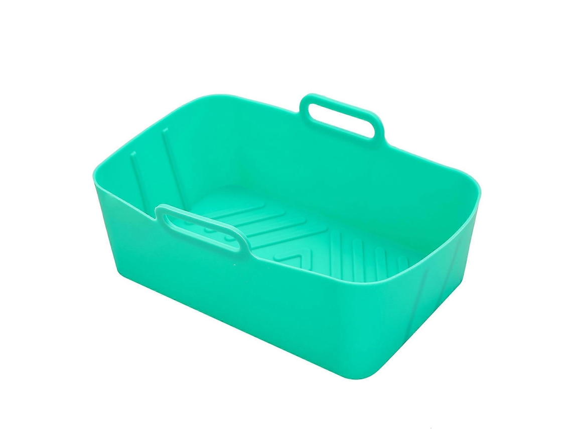 Accesorio para freidora de aire Cesta para freidora de aire Siurn verde claro