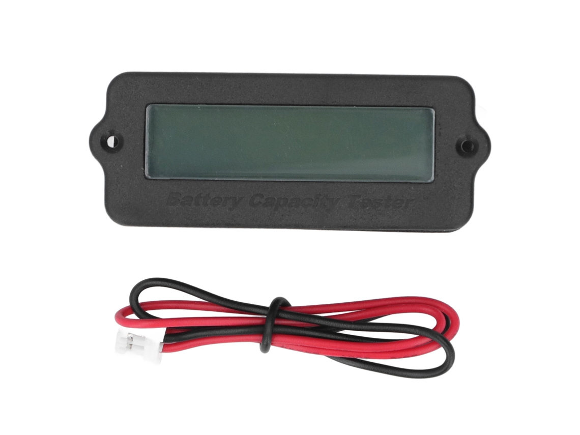 Indicador de capacidade da bateria de lítio tester monitor de carga e descarga 9 fios amarelo | S/MARCA