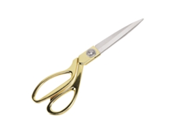 Tijeras de tela de acero inoxidable multiusos para costura doméstica, corte de cuero, sastrería y manualidades.