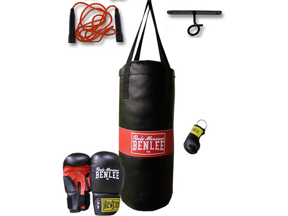 Set de Boxeo Benlee Punchy Negro/Rojo