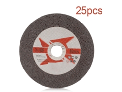 25 Piezas Disco De Corte De Resina 105*16*1.2mm 36 Grit Hoja De Sierra Circular Para Amoladora Ángulo Negro