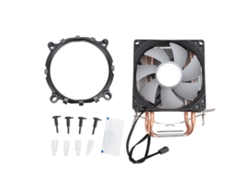 Enfriador De Cpu Con Doble Tubería De Calor, Ventilador Hidráulico Silencioso De 48 Cfm Para Intel Amd, Versión Luminosa