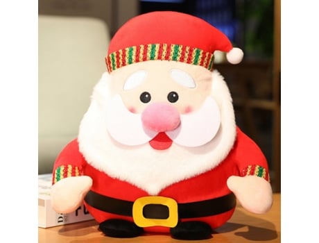Regalos de navidad Papá Noel peluche adorno de fiesta colgante de árbol de Navidad 42cm-2