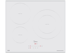 MIDEA MIH740T278W1 Placa inducción MIDEA con 3 zonas de cocción