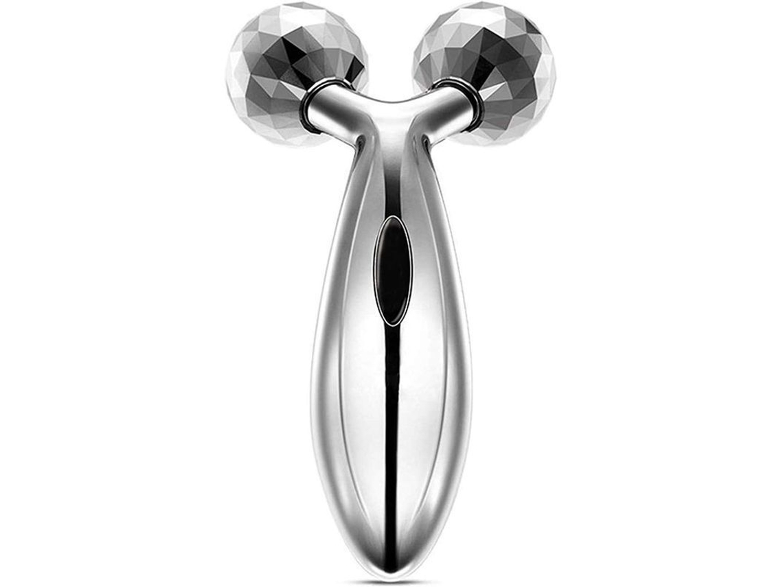 Rodillo De Masaje Facial Y Corporal 3d, Herramienta En Y Para Lifting Facial, Rodillo Giratorio De 360°.