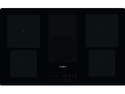 Placa de Inducción  WHIRLPOOL WVH92K (Eléctrica - 83 cm - Negra)