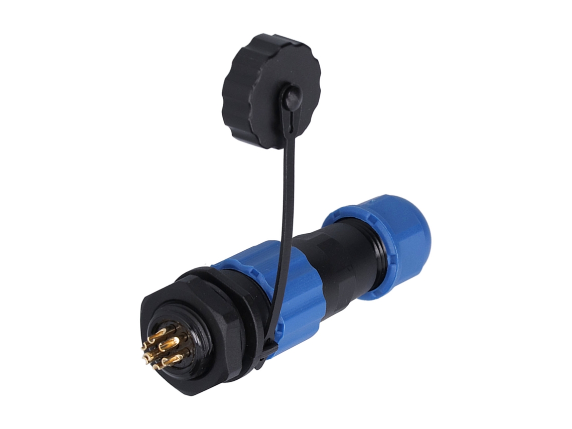 2026-as-conector Aéreo Plug Socket Seguro Resistente Óxido Duradero Compacto 7 Pin 250v 5a Para Máquinas Programadas