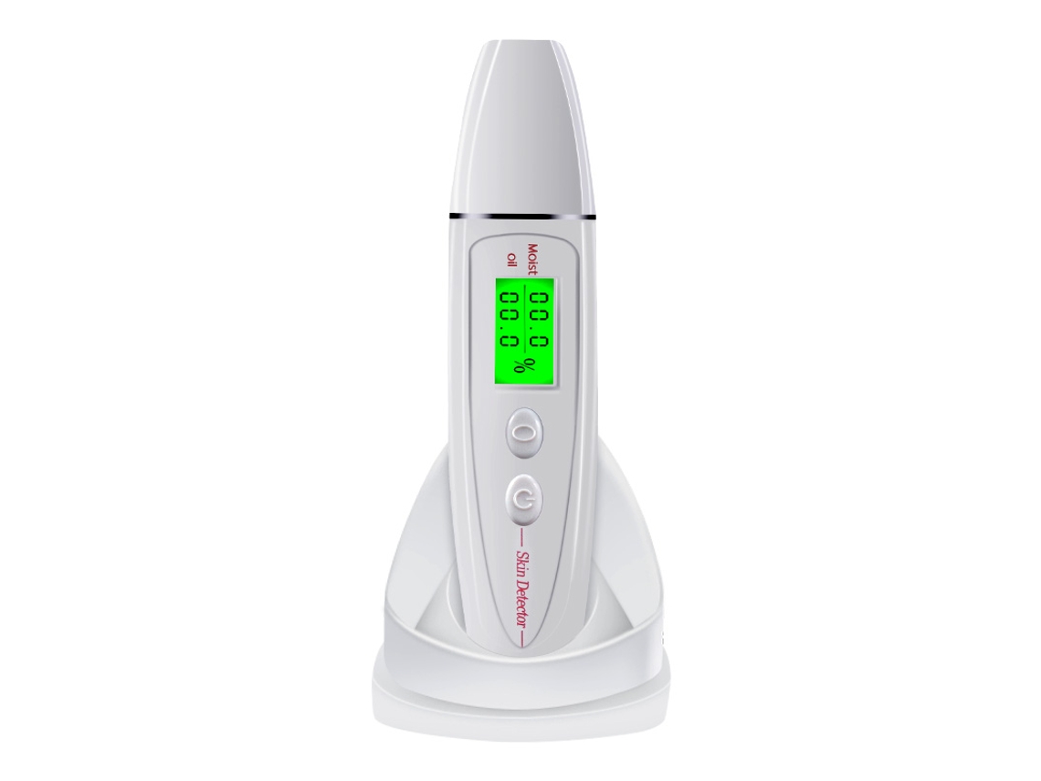 Analizador digital de hidratación de la piel, analizador facial con pantalla LCD.