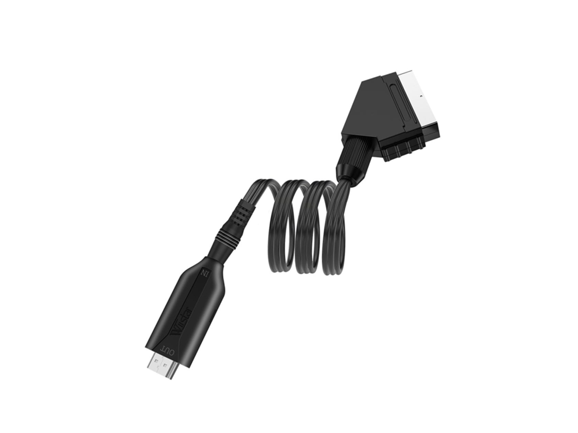 Cable de vídeo Scart de conexión directa, convertidor de audio y vídeo.