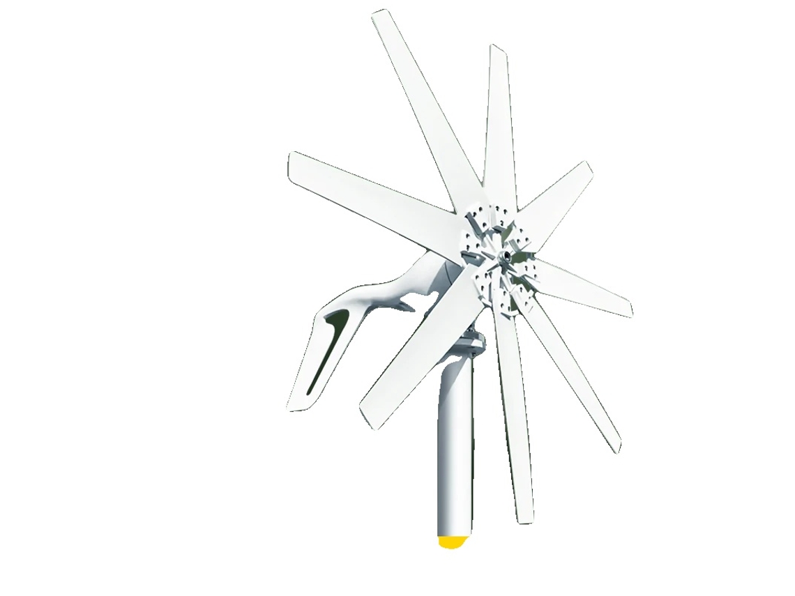 Generador de energía eólica de alta eficiencia, compatible con entrada solar, con control híbrido, 1000 W, 12 V OEM