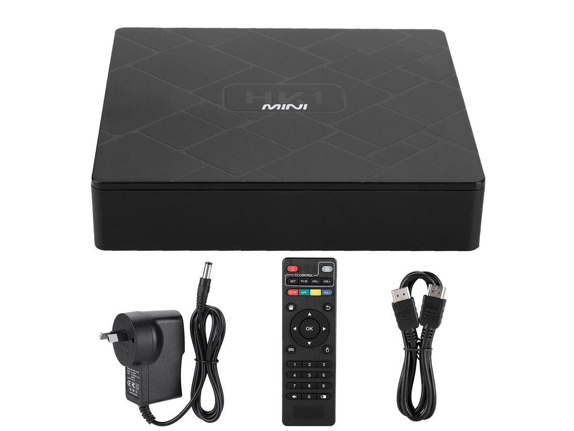 Smart TV Box con 2 GB, 16 GB y control remoto