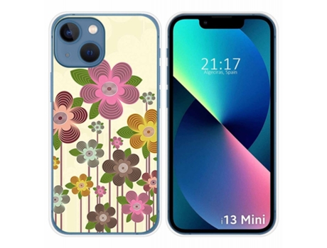 Carcasa iPhone 13 Mini (5.4) TUMUNDOSMARTPHONE Dibujos Multicolor
