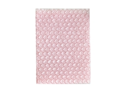 Pequeñas Bolsas De Burbujas De Pe Rosa Con Estampado De Corazones, Resistentes A Los Golpes Y Al Agua Para Envíos.