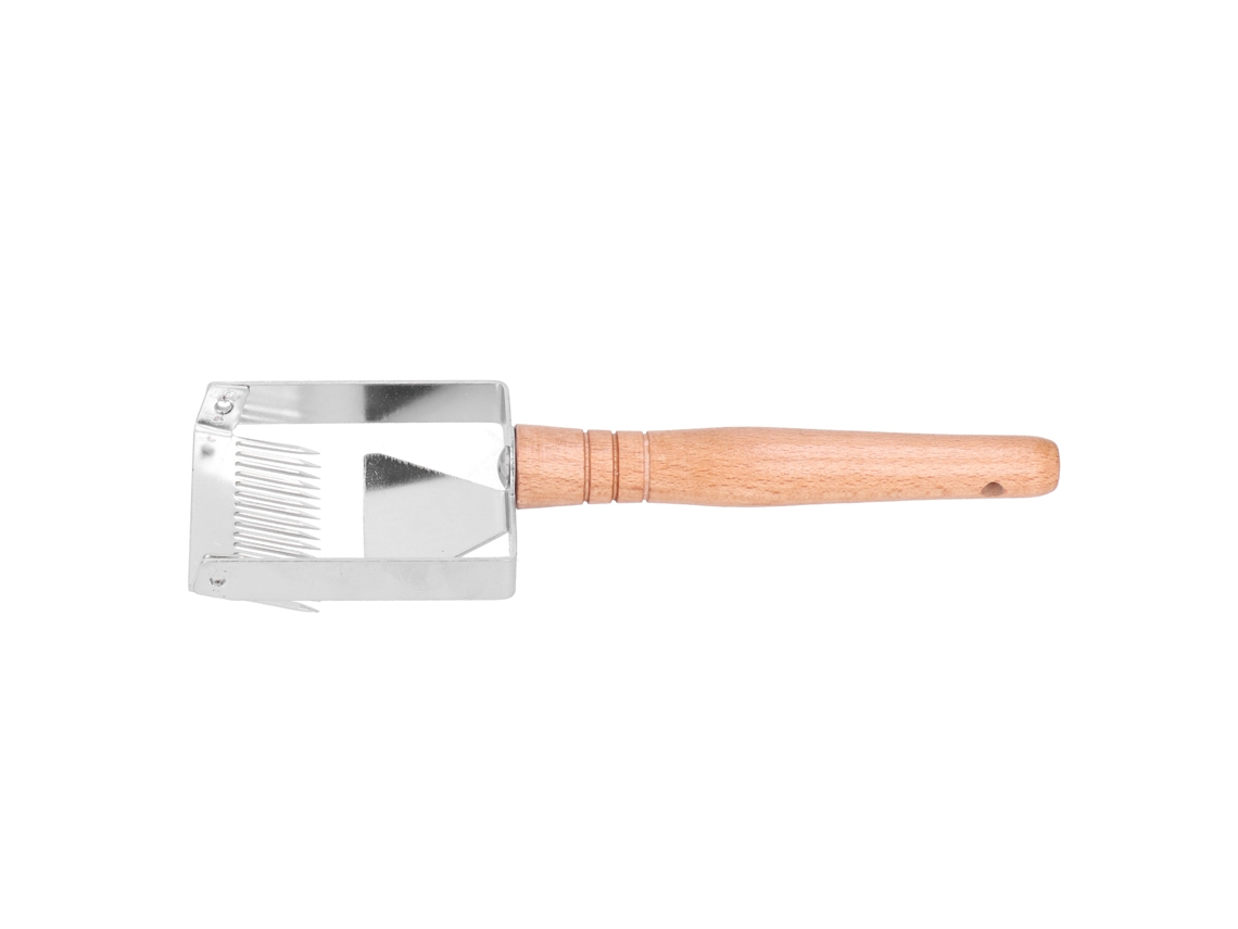 Herramienta De Apicultura Para Descapar Cuchara De Acero Inoxidable Tenedor Raspador Para Miel De Colmena