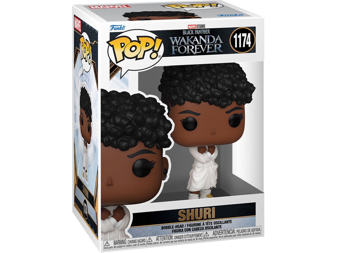 Figura Pop Marvel Pantera Negra Wakanda Forever Shuri B.active