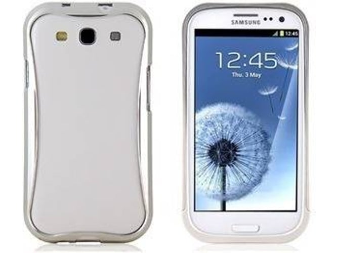 Carcasa Samsung S3 Metalico Plateado | Worten.es