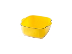 Cesta De Drenaje De Dos Niveles, Diseño De Patito Amarillo De Pet, Para Uso Doméstico En La Cocina.