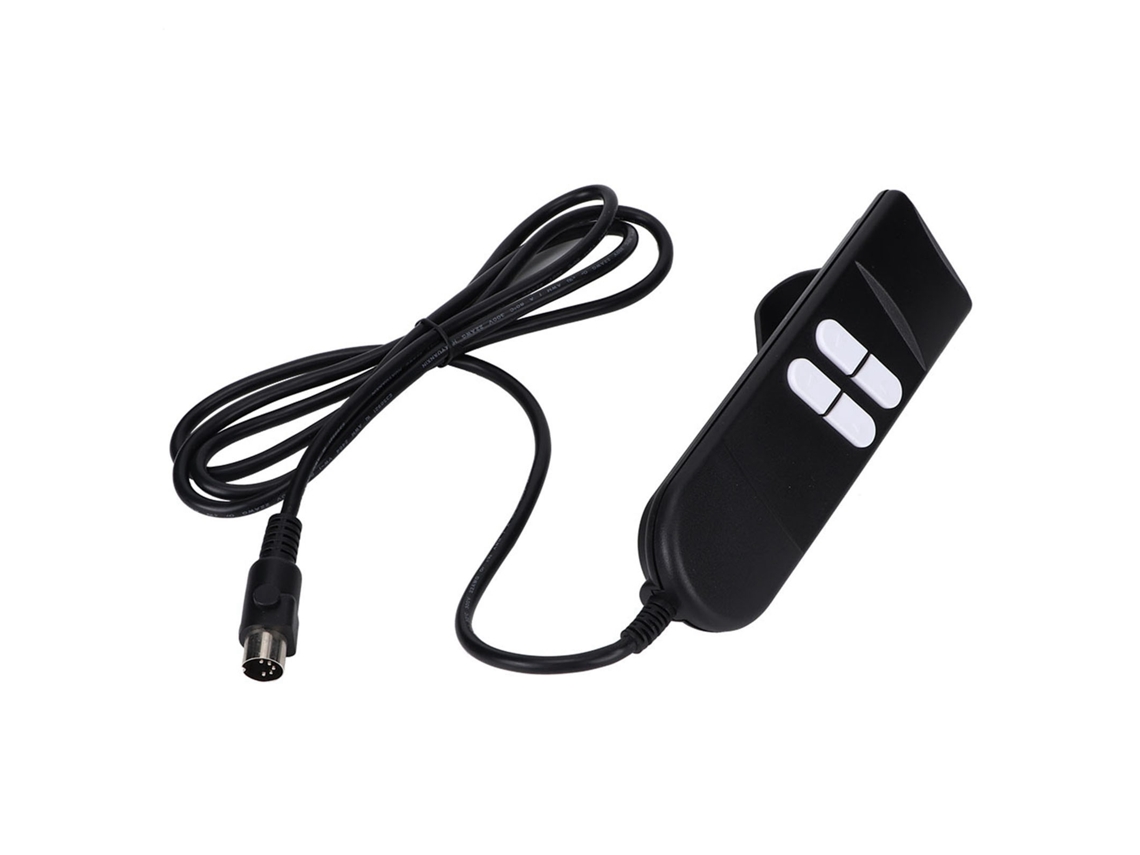 Mando Manual De 4 Botones Para Sofá Reclinable Eléctrico Y Sillón Elevador Con Cable De 190 Cm.