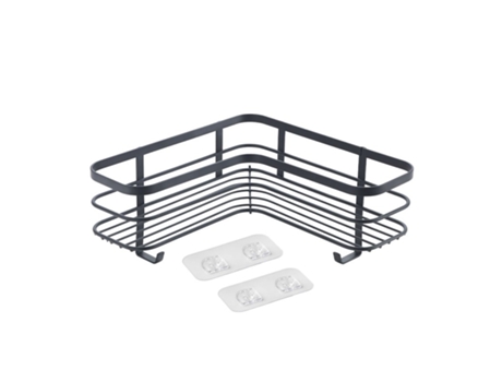 Estante METALTEX Baño En L Con Adhesivo Serie Origin Lava Touch-Therm
