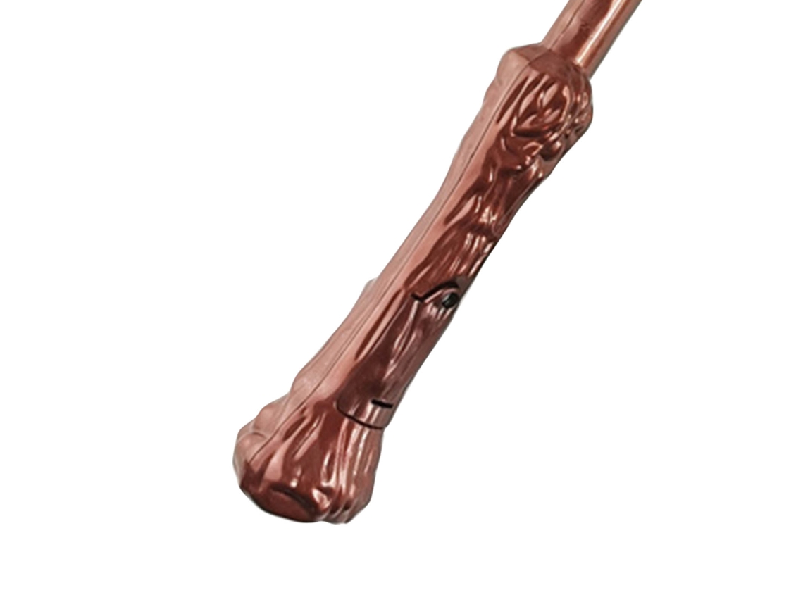 Varita Mágica De Mago De 36 Cm (14,2 Pulgadas) Con Luz Y Sonido, De Plástico Resistente, Con Gafas Para Cosplay Y Juegos De Rol.