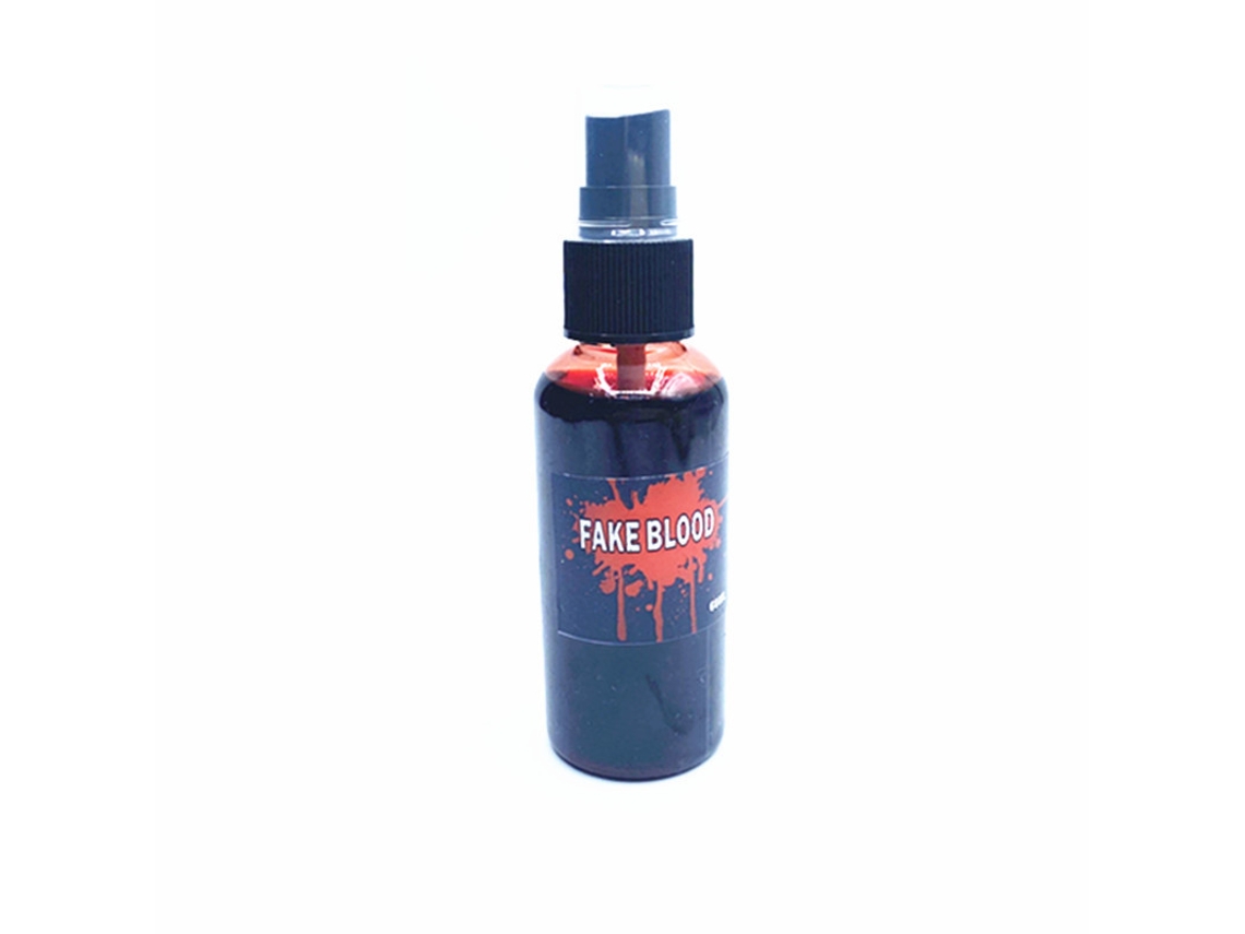 Spray de sangre falsa de Halloween para maquillaje de terror, gotas para los ojos lavables y realistas, tamaño A2, 1 unidad, Viewleaf