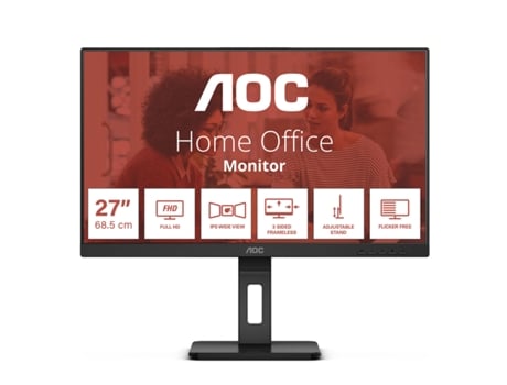 Monitor Gaming AOC 27E3QAF (27'' - FHD - Negro)