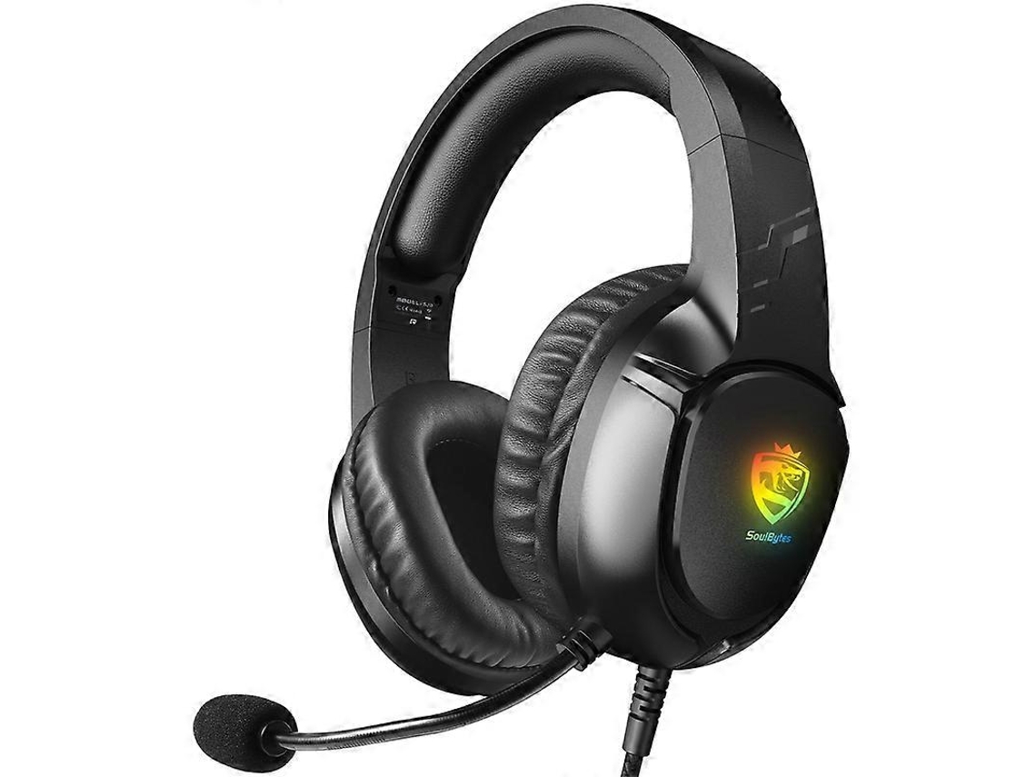 Auriculares para juegos Soulbytes S20 RGB Light con micrófono Hengrongshen