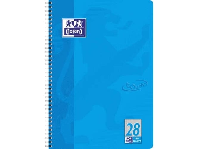 Cuarderno OXFORD (Azul - A4 - Cuadriculado - 21x29.7cm)