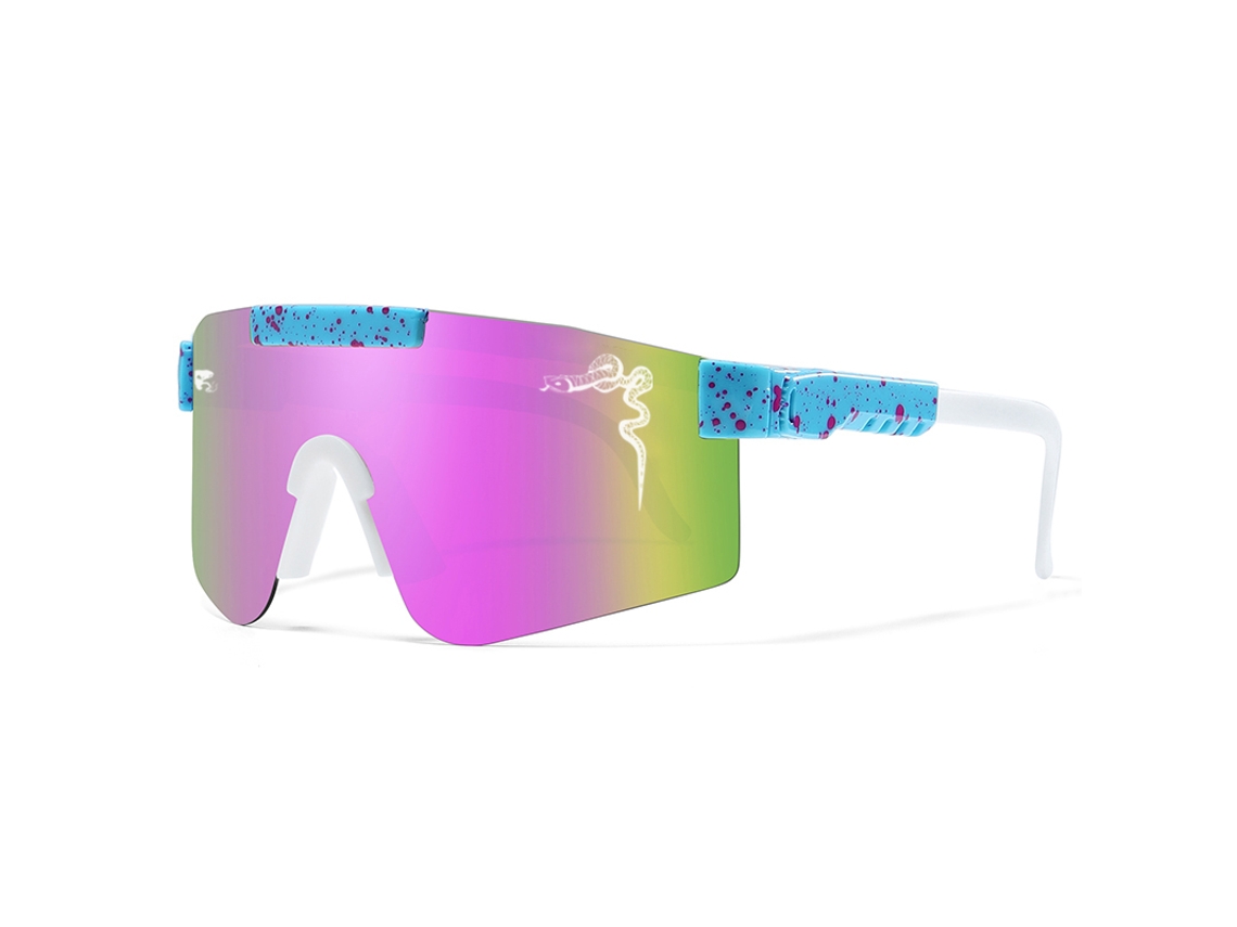 Gafas de ciclismo unisex con protección UV400 y lentes de polímero resistentes al viento MDUG (modelo 5)
