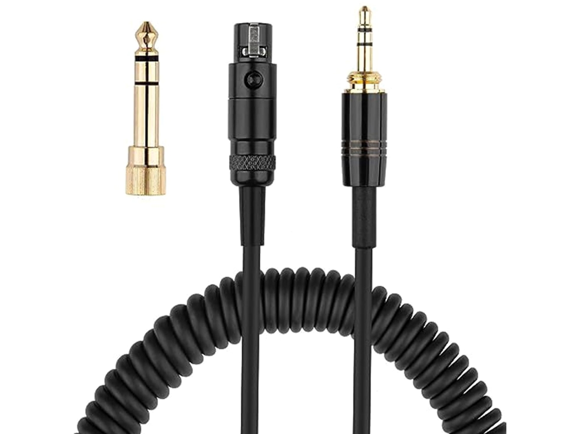 Cable Flexible Con Resorte Para Auriculares Q701, K712, K702, K240 Mkii, K141 Y K171. Wired Music Experience 160.