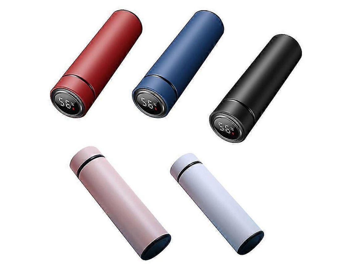 Botella térmica inteligente de acero inoxidable Lebanghui de 500 ml con pantalla digital de temperatura Ly Ebike